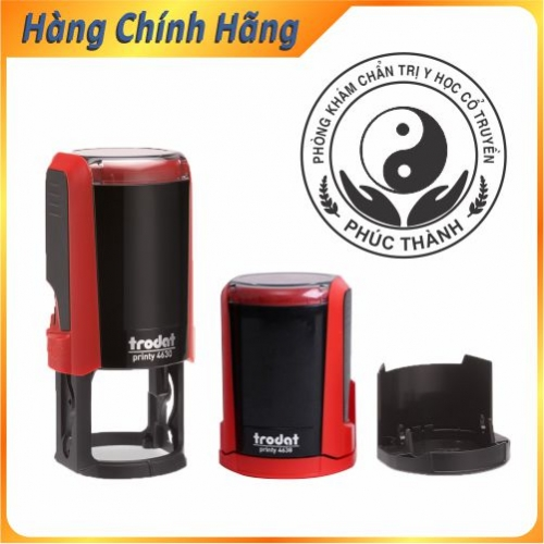 Con Dấu In Logo, Dấu tròn in logo trodat